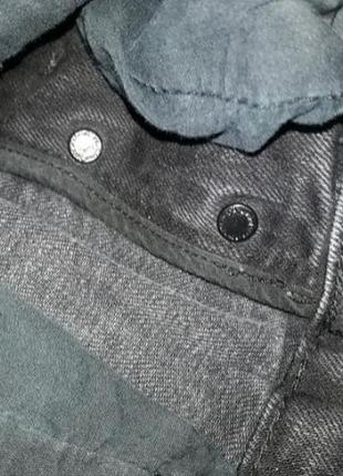 Оригинальные стрейчевые чёрные джинсы dsquared размер 5010 фото