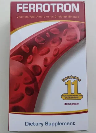 Ferrotron железо с витаминами для гемоглобина