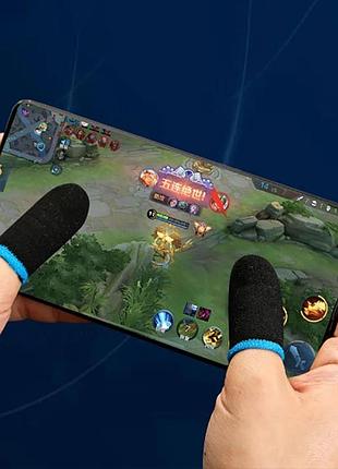 Напальчники для игр очень удобные.подходят для любых видов телефонов.не потеют пальчики в жару при игре.