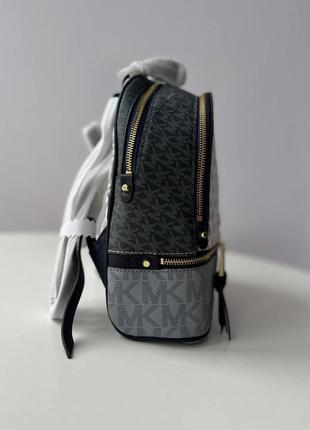 Женские серый рюкзак портфель  бренда michael kors2 фото