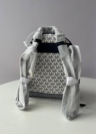 Женские серый рюкзак портфель  бренда michael kors4 фото