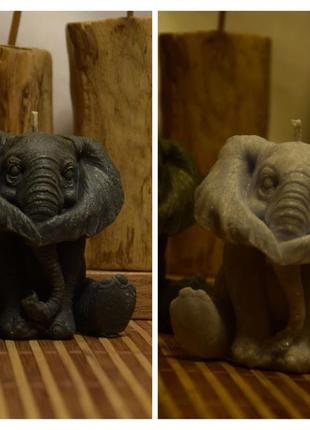 Слон декор свеча статуэтка3 фото