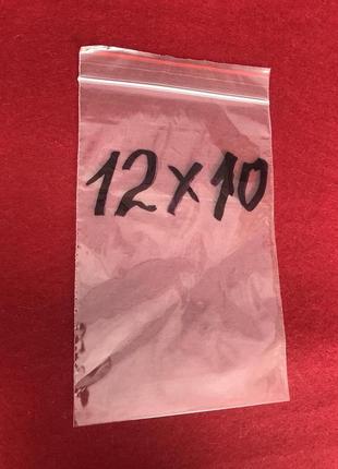 Пакети поліетиленові струна із замком zip-lock 100x120мм