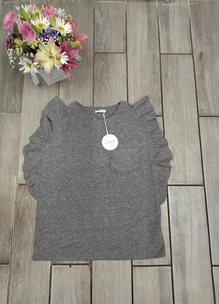 Футболка с рюшами