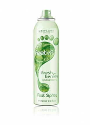 Спрей дезодорант антиперспирант для ног feet up fresh oriflame1 фото