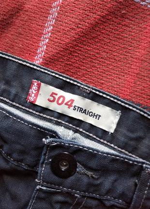 Джинсы levi's 504 размер l9 фото