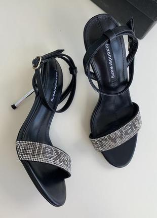 Босоножки в стиле alexander wang 36 (23,5-24 cm)