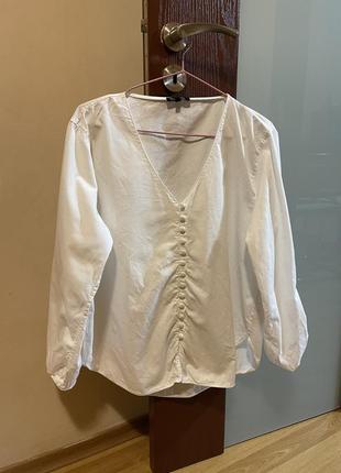 Сорочка на ґудзиках бренда massimo dutti