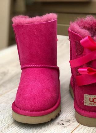 Угги угги сапоги детские сапоги валенки ugg kids bailey bow 32802 фото