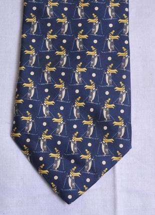 Краватка c пінгвінами на лижах " celіo "