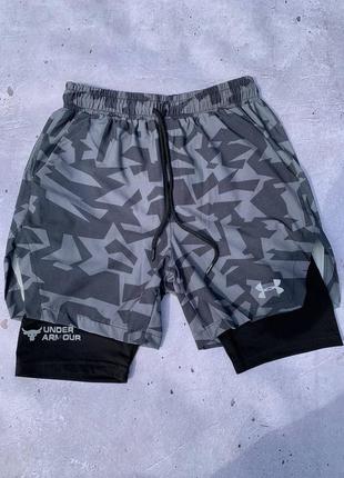 Чоловічі брендові спортивні шорти under armour