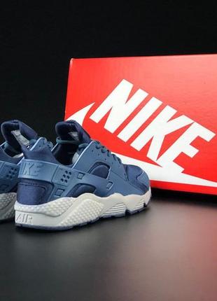 Мужские темно синие кроссовки nike huarache 🆕 найк хуарачи2 фото