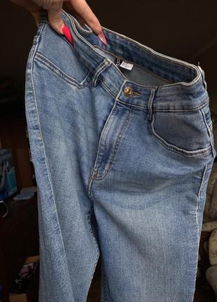 Женские темно-синие джинсы h&m, 38 р.1 фото