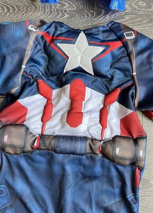 Карнавальный костюм капитана американки marvel 3 4 года9 фото