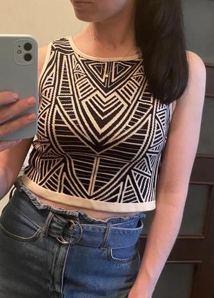 Топ в’язаний як zara