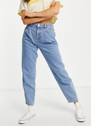 Джинси слоучі slouchy мом моми mom на зборочках на дівчинку 10-11 років denim co