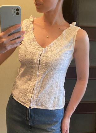 Натуральна майка на крючках прошва