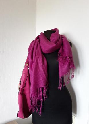 Яркий, красивый шарф, шаль, палантин.4 фото