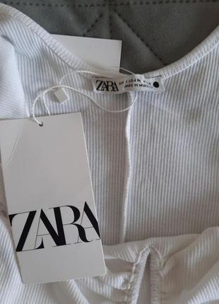 Майка в рубчик  zara,р.м(170/88а)8 фото