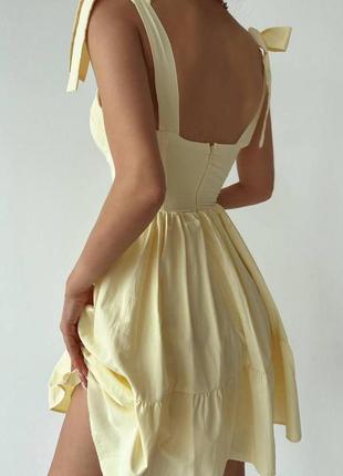 Женское легкое платье в трех цветах3 фото