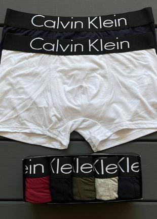 Мужские трусы боксеры calvin klein 3 шт.4 фото