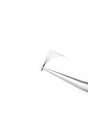 5d-d-010-8 mm по 100 шт. пучкові вії для нарощування santalucia