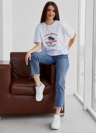 Жіноча футболка, бавовна, xl - xxl, 48-52рр