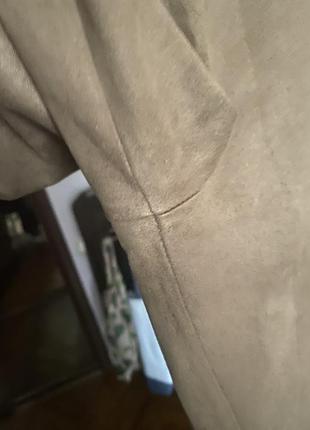 Брюки стрейчевые велюровые р. 48