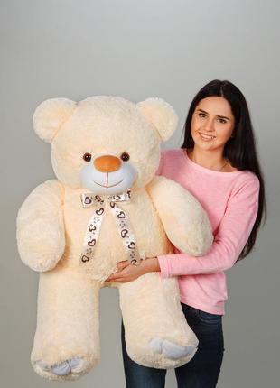 Плюшевий ведмедик веня кремовий