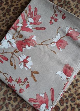 Чудесна льон/бавовна скатертина часів ссер