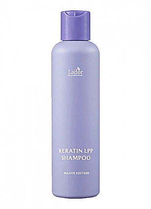 Протеиновый шампунь для волос с кератином
la'dor keratin lpp shampoo mauve edition1 фото