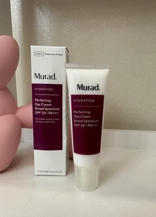 Солнцезащитный крем для лица murad hydration perfecting day cream broad spectrum spf 30 pa+++