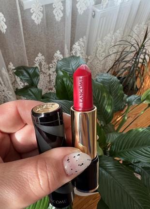 Помада для губ lancôme l'absolu rouge ruby cream3 фото