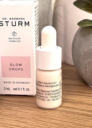 Оригінал сироватка для сяйва шкіри dr. barbara sturm glow drops оригинал сыровата для сияния2 фото