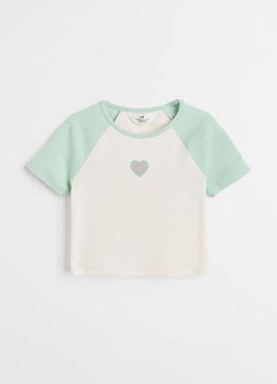 Футболка коротка h&amp;m