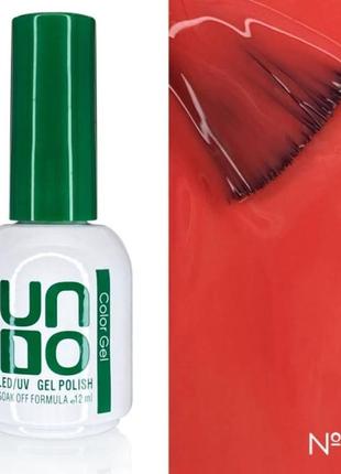 Рожевий неоновий гель лак для нігтів uno №25 12 мл 6352