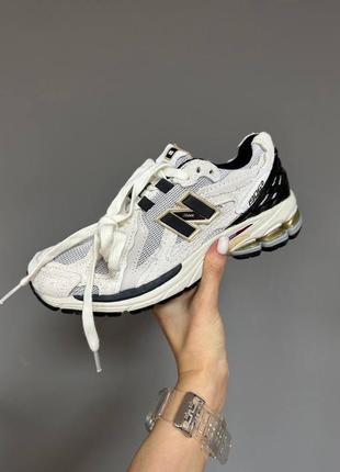 Кроссовки new balance 1906r white / gold / black premium