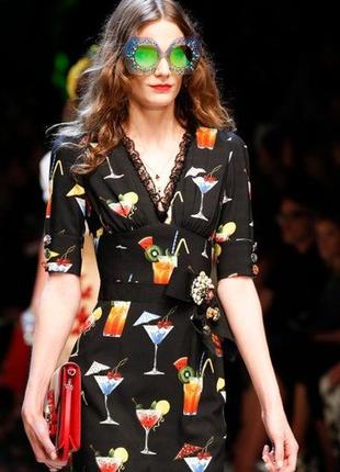 Сонце в бокалі: сукня в drink dolce&gabbana