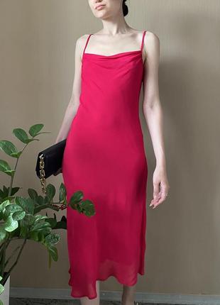 Сукня літня комбінація святкова рожева платье комбинация9 фото