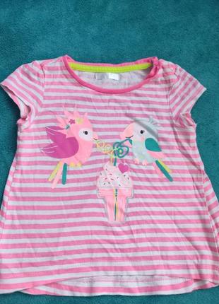 Фудболка на дівчинку 3/4р