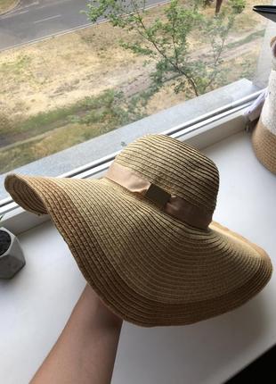 Соломенная шляпка шляпа канотье2 фото