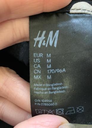 Мягкая натуральная рубашка в сердечки размер m, h&amp;m5 фото