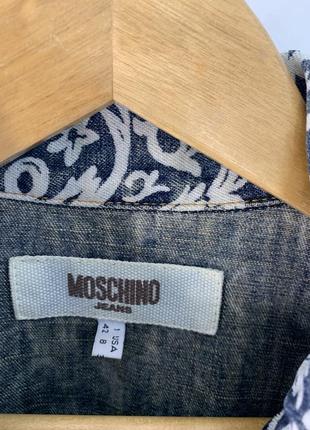 Moschino джинсова жилетка5 фото