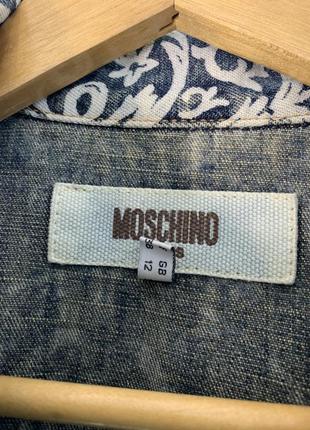 Moschino джинсова жилетка6 фото