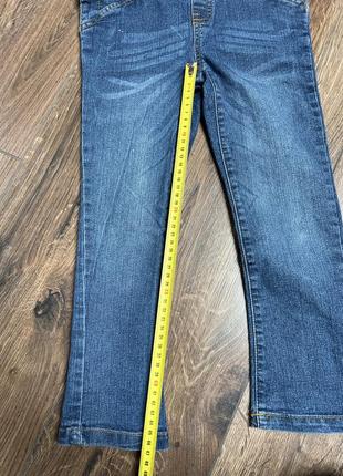 Джинсовые брюки комбинезон джинсовый полукомбинезон для девочки 110см джинсовые брюки 5р комбинезон джинсовый4 фото