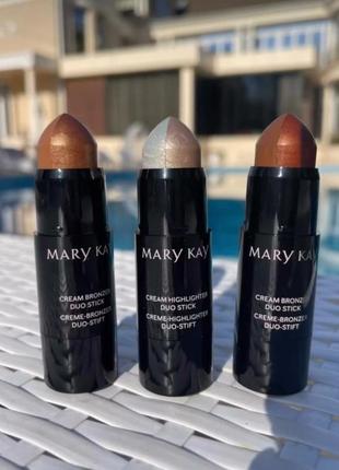 Двойной кремовый хайлайтер-стик marykay, мэрикей,мерикей, mary kay