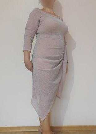 Святкова сукня з блискітками 50-52 розміру3 фото