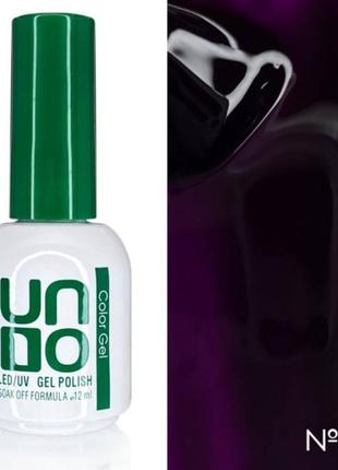 Фиолетовый гель лак uno №54 12 мл