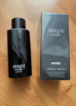 Духи giorgio armani armani code 125 ml.1 фото