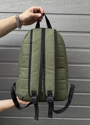 Рюкзак intruder "матрас" кольору хакі с лого nike3 фото